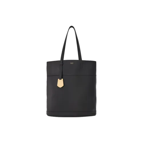 FERRAGAMO Smooth Calfskin Tote Bag Shopping Bag Tote Bag Medium Women's Black