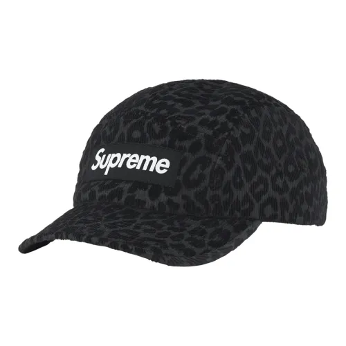 Supreme 100% Cotton Velvet Кепки Унисекс Черный