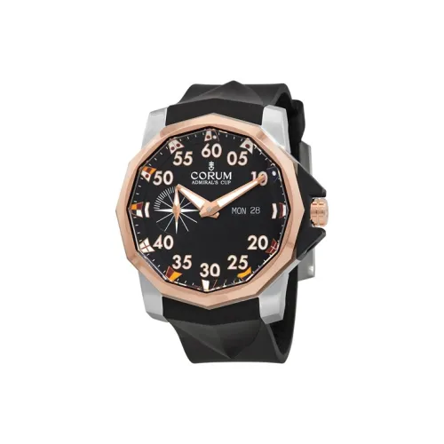Corum Автоматический Механический Механизм Мужские Часы 48mm*17mm Черный