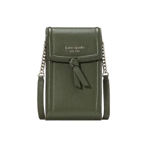 Kate Spade Knott Чехол для телефона из кожи сумка через плечо стандартная женская зеленый