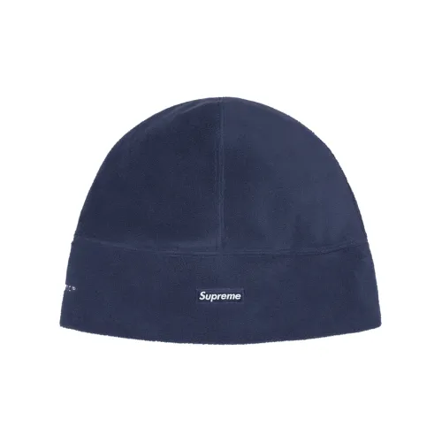 Supreme Fleece Beanies Unisex Темно-синий