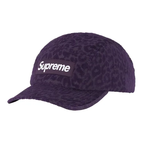 Supreme 100% Cotton Velvet Кепки Унисекс Purple