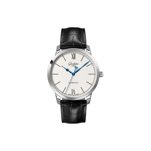 Glashütte Original Автоматический Механический Часы Мужские 40mm*10mm Серебряные