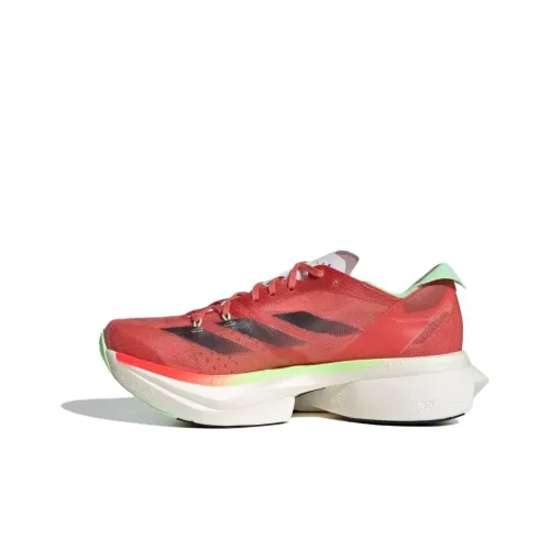 Adidas Adizero Adios Pro 3 Rebound Низкий Топ Карбоновая Плита Марафон Тренировки Длинный Бег Обувь Женская Красная