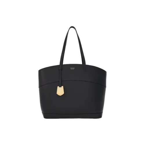 FERRAGAMO Smooth Calfskin Tote Bag Shopping Bag Tote Bag Medium Women's Black