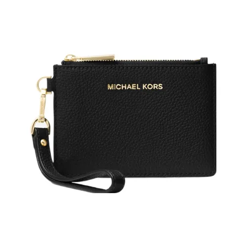 MICHAEL KORS Mercer Коровья кожа Мелочь Кошелек Кошелек Маленький Женские Черный