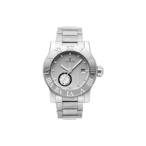 Corum Roulus Collection Автоматический Механический Механизм Мужские Часы Часы 42 мм Серебристый Циферблат