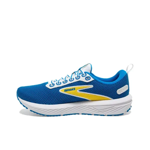 Brooks Revel 6 Беговые кроссовки Низкий топ Синий/Желтый Белый Женские