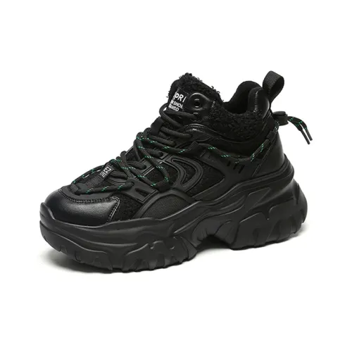 WOOS BOBO Низкий топ обувь с толстой подошвой женская