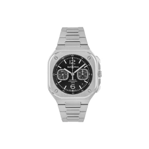 Bell & Ross Автоматический Механический Часы для Мужчин 42 мм Черные