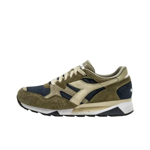 DIADORA Беговые кроссовки Низкие Оливково-зеленые Мужские