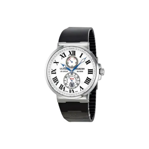ULYSSE NARDIN Автоматический Механический Механизм Мужские Часы 43mm*12mm Белый