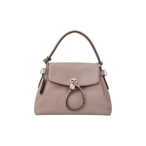 Valentino Rockstud Сумка через плечо из телячьей кожи сумка для женщин розовая