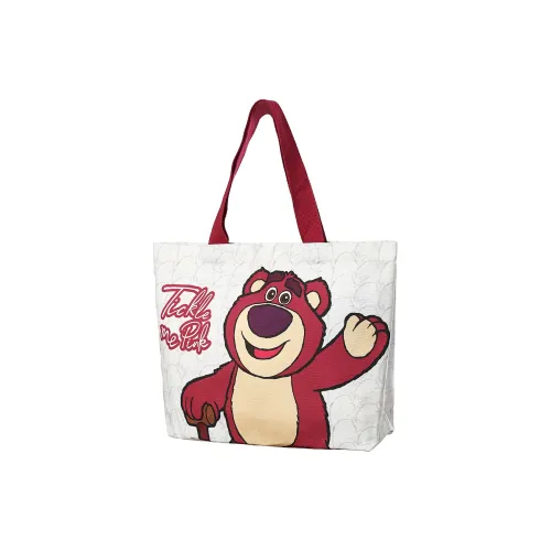 Disney Холст Тоут Сумка Сумка для покупок Холст Сумка Сумка Сумка через плечо Стандартная Женская Strawberry Bear С принтом