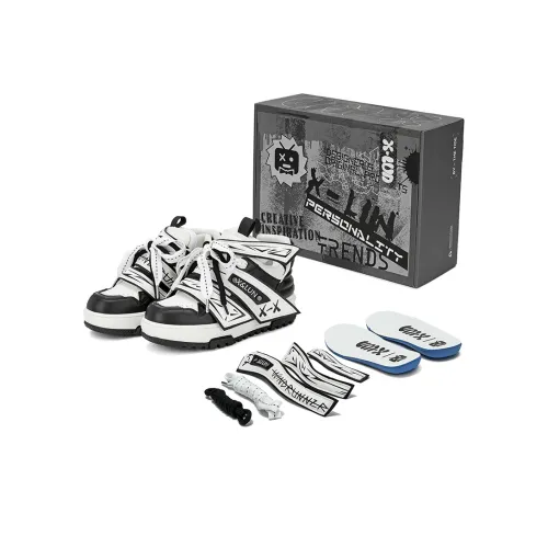 X·LUN Противоскользящие Устойчивые к истиранию MID Топ Скейтборд Кроссовки