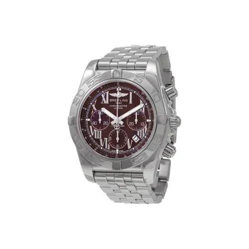 BREITLING Chronomat44 Collection Автоматический Механический Часы Мужские 43,5 мм Коричневый Циферблат