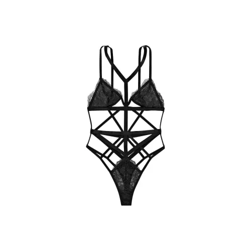 Victoria's Secret Топ на бретелях Женский Черный