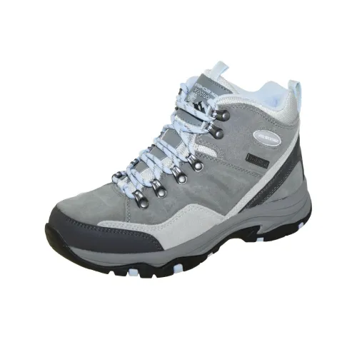 Skechers TREGO Rocky Устойчивый к истиранию Легкий и Дышащий Низкий Топ Уличная Обувь Женская Серый