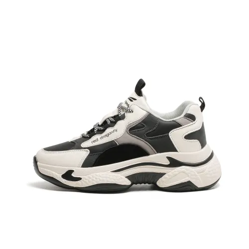 RED DRAGONFLY Термический Низкий Топ Кроссовки с Толстой Подошвой для Увеличения Высоты 5 см Женские