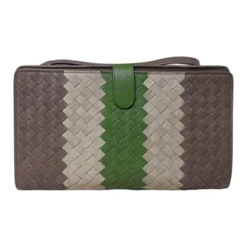 Bottega Veneta Lambskin Clutch Men's Multicolor Bottega Veneta Клатч из овечьей кожи Мужской Многоцветный