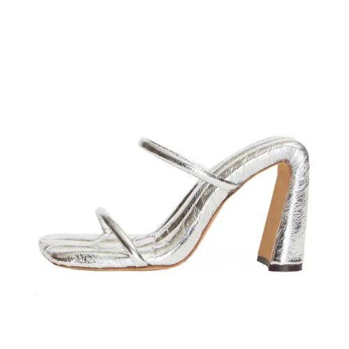 PROENZA SCHOULER Слипоны 11 см Женские Серебряные