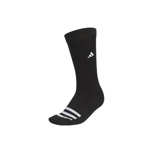Adidas Черный/Белый Женские Носки MID до икры