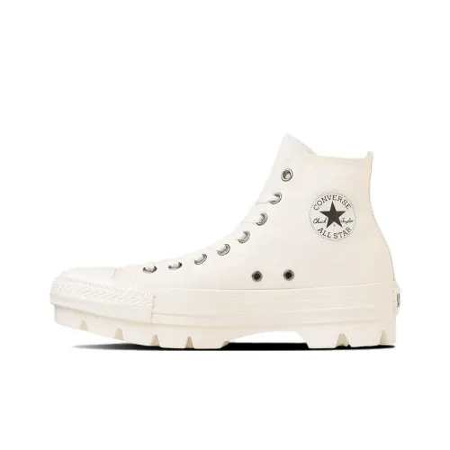 Конверс All Star CHUNK HI High Топ Кеды Унисекс Белый Японская Версия