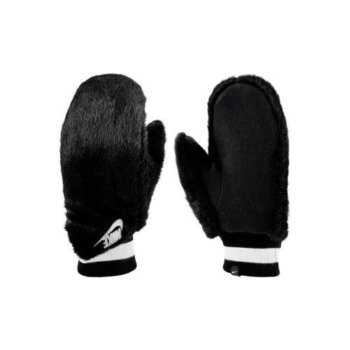 nike Полиэстер Вискоза Эластан Лыжные перчатки Унисекс Черный