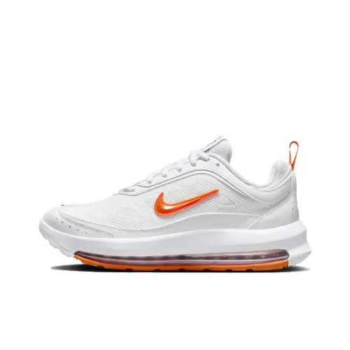 Nike Air Max AP Low Топ Беговые кроссовки Женские Белые Апельсиновые