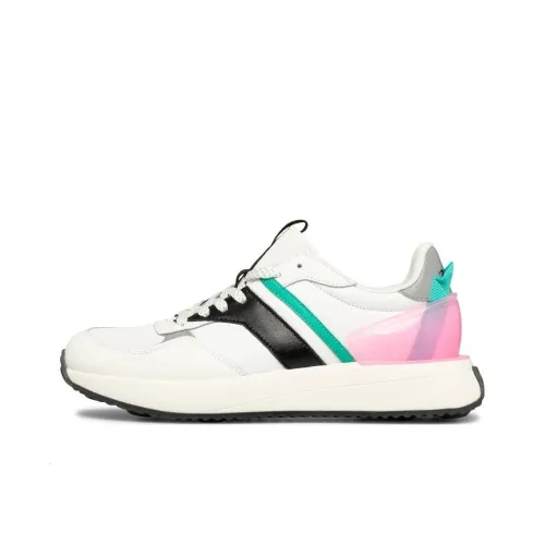 Keds Tiasa Амортизация Износостойкий Низкий Топ Повседневная Обувь Женская Розовая Белая