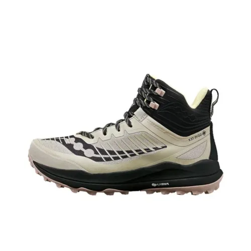 Saucony ULTRA RIDGE Амортизаторы Slip-resistant High Top Уличная обувь Женская Серый Черный