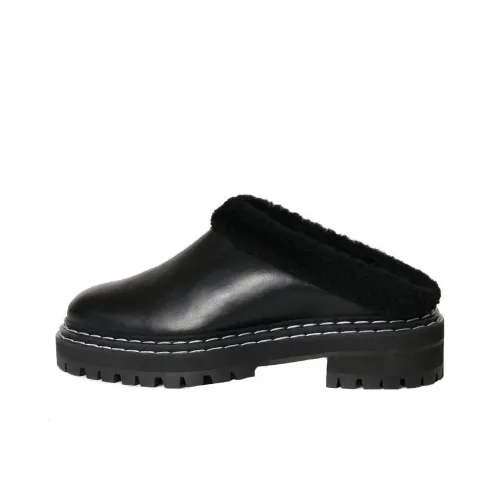 PROENZA SCHOULER Домашние тапочки Женские Черные