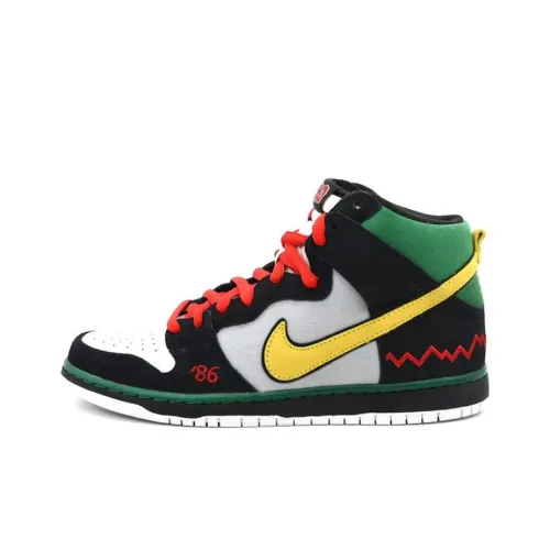 Nike Dunk SB Mcrad High Топ Скейтборд Кроссовки Мужские Черные Серые