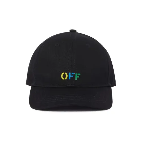 Off Белая Хлопковая Бейсболка для Детей