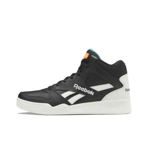 Reebok совместный бренд Royal BB4500 HI2 Амортизация Износостойкий Высокий Топ Винтажные Баскетбольные Кроссовки Мужские Черно-белые