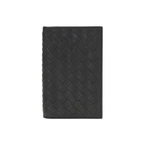 Bottega Veneta Sheepskin Wallet Unisex Gray Bottega Veneta Овчина Кошелек Унисекс Серый