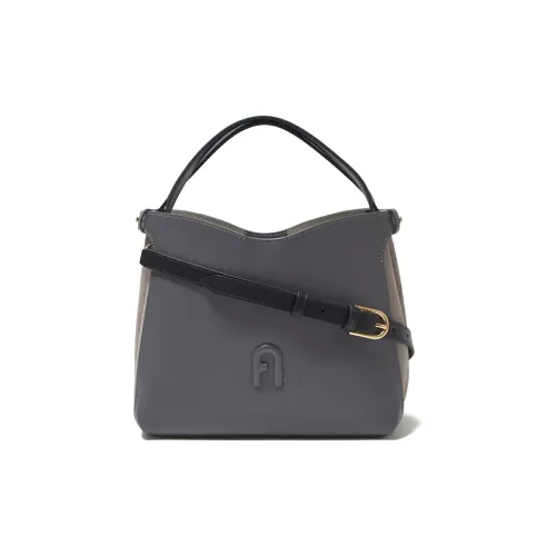 Furla Primula Кожа Сумка-хобо Сумка на плечо Сумка через плечо Маленькая Женская Холодный Серый и Тауповый
