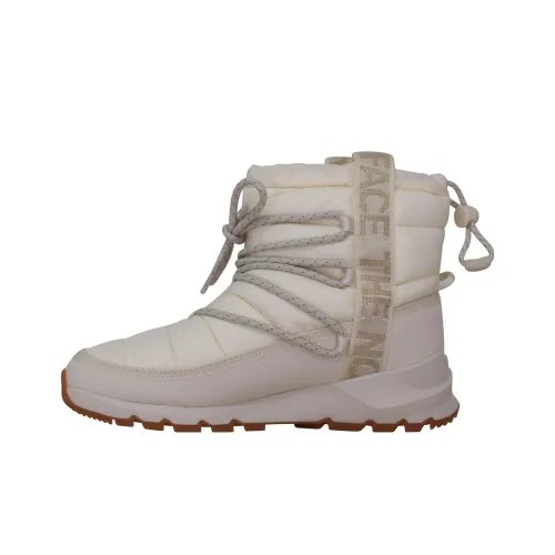 THE NORTH FACE ThermoBall Устойчивый к истиранию Дышащий Высокий Топ Обувь для улицы Женская Белая