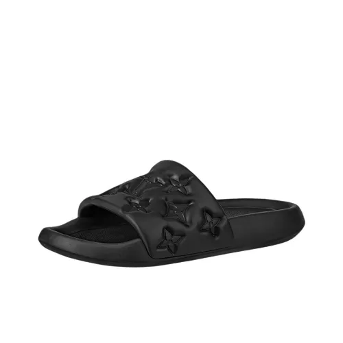 LOUIS VUITTON Waterfront Слипоны Мужской Черный