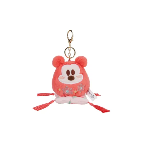 POTDEMIEL X Disney Mickey Series Mickey Mouse Family Fu Круглый Куклы Плюшевый Брелок 8 см Высота