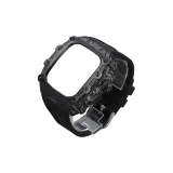 Черный корпус ★, Черная средняя рамка ★, Серебряная пряжка + Черный ремешок