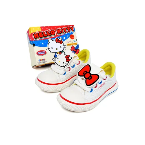 Sanrio x OLD ORDER Устойчивые к истиранию Низкие кеды Унисекс Бежевые