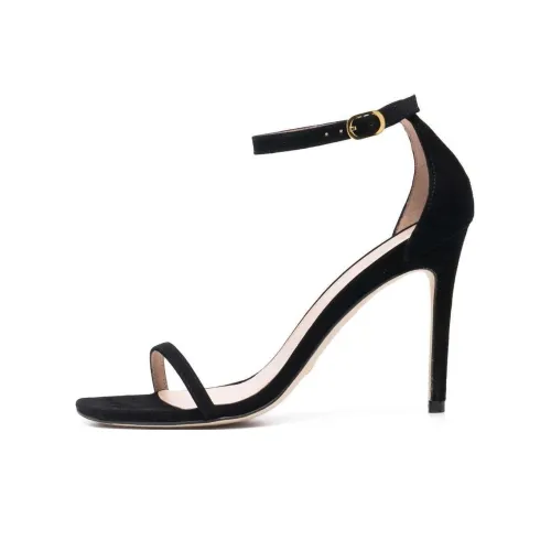 Stuart Weitzman SW One Sandals Strap 10 см Женские Черные