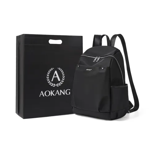 AOKANG Холст Рюкзак Унисекс Хепберн Черный Хаки