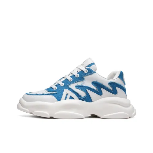 Roberta Di Camerino Низкий топ Casual Мужской Белый Синий