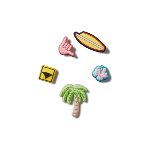 Crocs Резина Пластик Аксессуары для обуви Унисекс Многоцветный