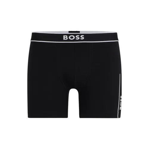 Hugo Boss Boxers Мужской 1 Пачка Черный