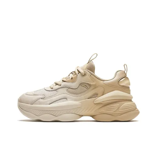 ANTA Casual Low Top Beige Women's