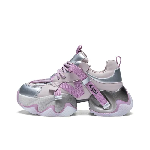 KAPPA массивные кроссовки Low Top Дымчатый Фиолетовый/Скрытый Розовый Женские