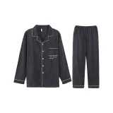 JY 100% хлопок Мужской 41802 Темно-серый